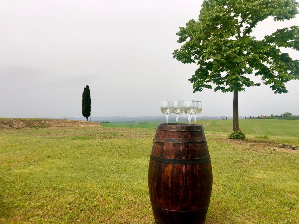 Podere Il Granaio - Crete Senesi - Tuscany Siena Exterior photo