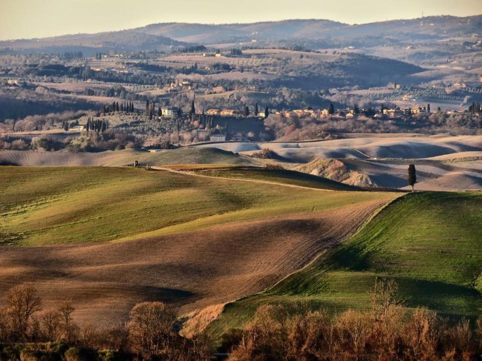 Podere Il Granaio - Crete Senesi - Tuscany Siena Exterior photo