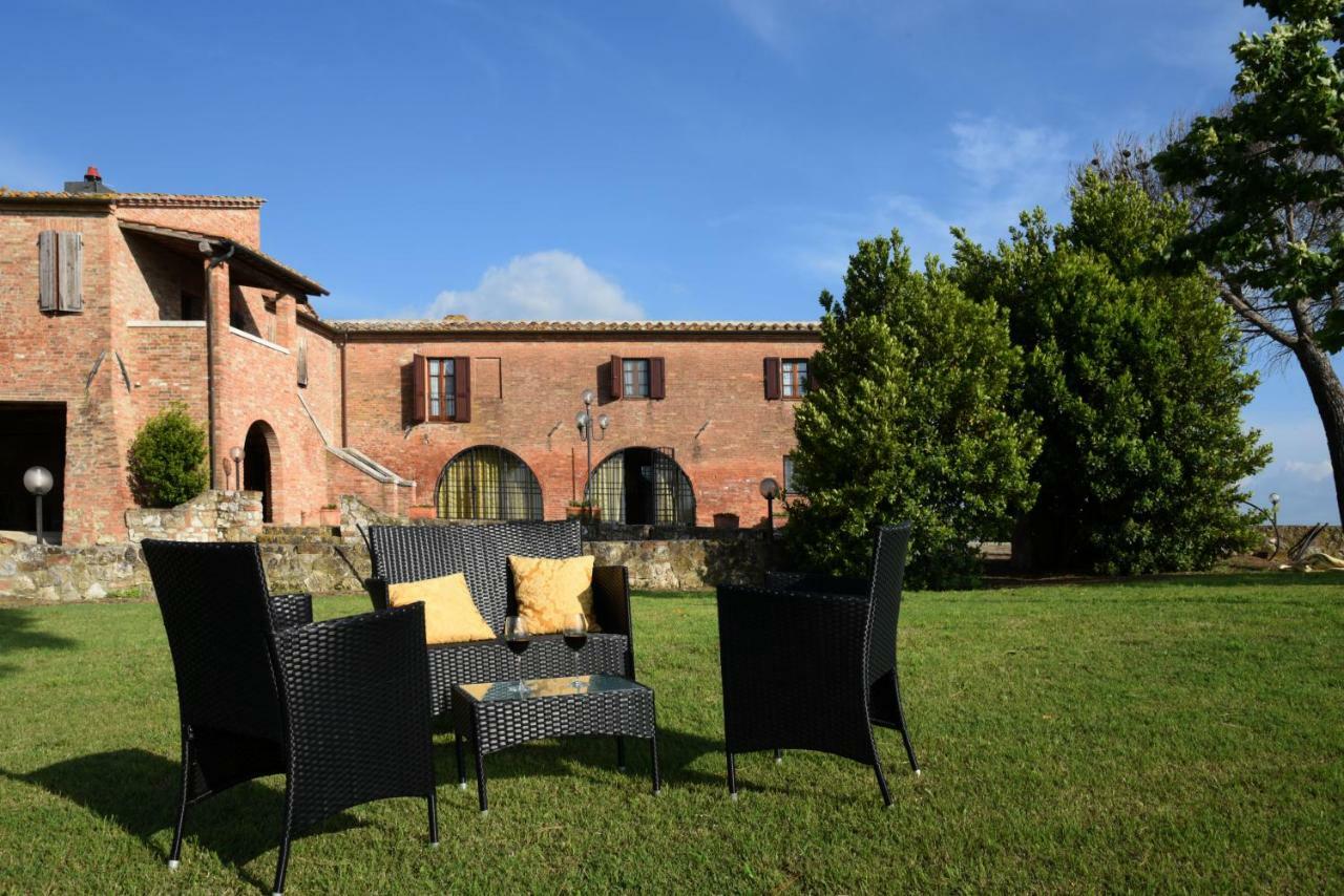 Podere Il Granaio - Crete Senesi - Tuscany Siena Exterior photo